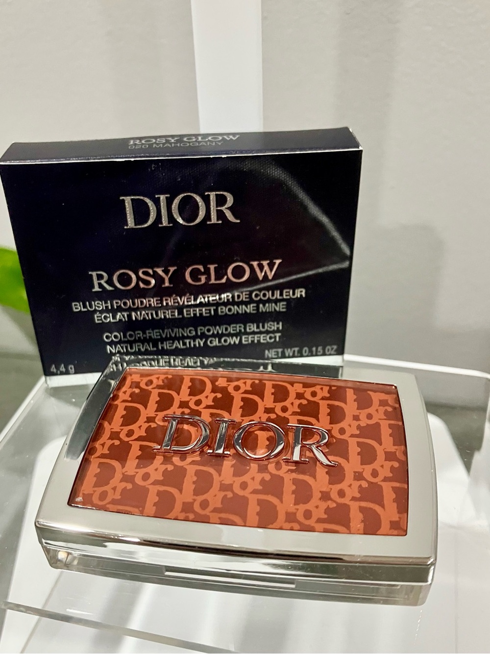 Dior Rosy Glow Blush Compact in 020 Mahogany - Picture 2 of 4